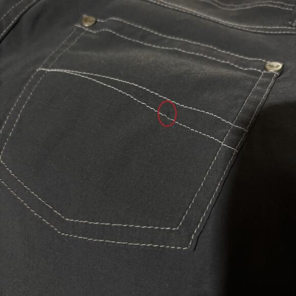 Kuhl Womens Pants 4 Kliffside Hiking Straight Leg Low Rise Stretch Gray Gorpcore - Picture 7 of 8